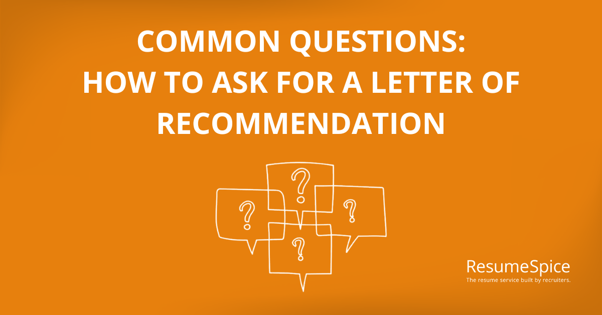 How to Ask for a Letter of Recommendation