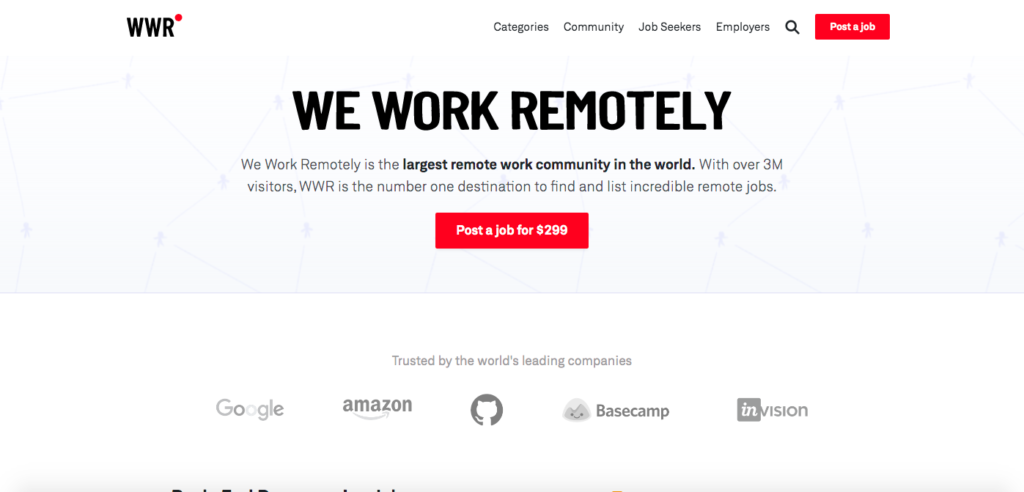 We Work Remotely - Resumespice We Work Remotely