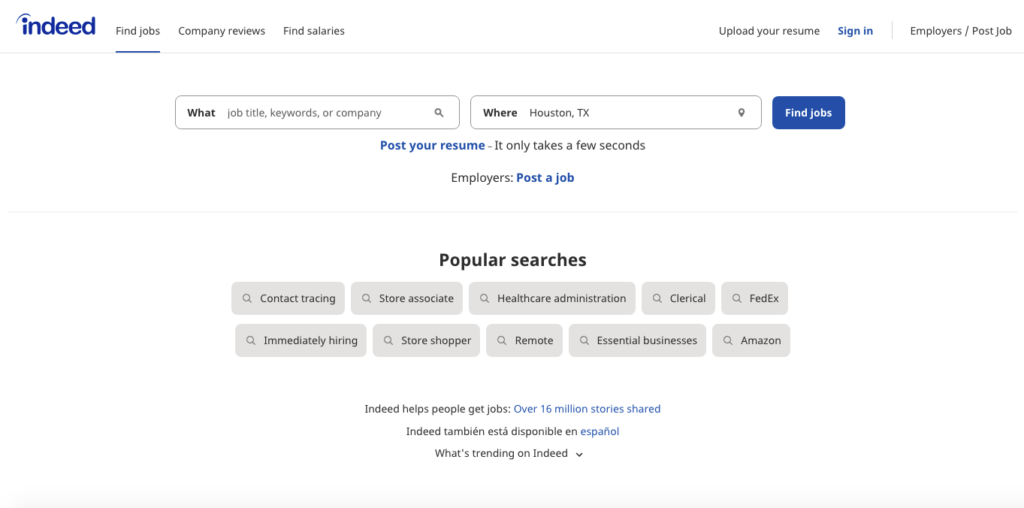 Indeed.com - Resumespice Indeed.com
